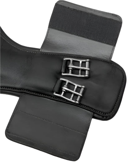LeMieux Gel-Tek Anatomic Stud Girth - Black, Short - Horse Riding Equipment