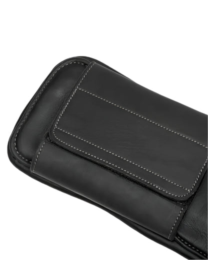 LEMIEUX GEL-TEK Black Stud Girth - Anatomic Horse Girth with Gel Cushioning for Comfort and Protection