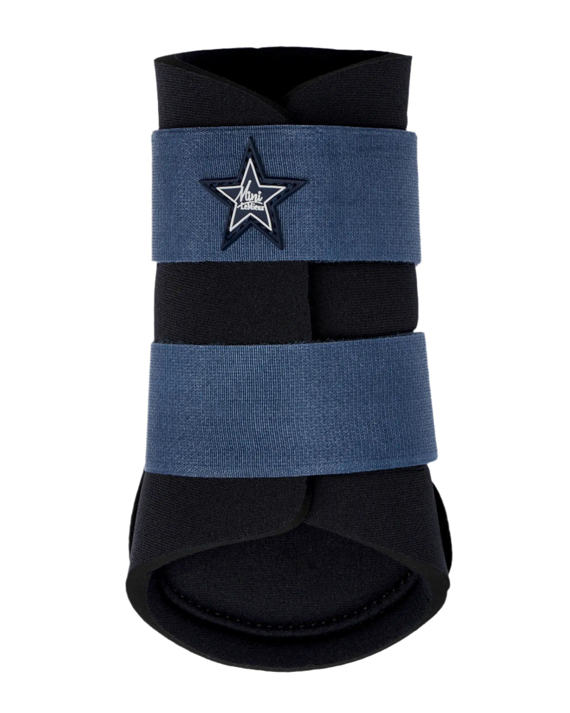 LeMieux Mini Brushing Boot in Indigo: Pony Leg Protection, Schooling, Competition, Turnout.