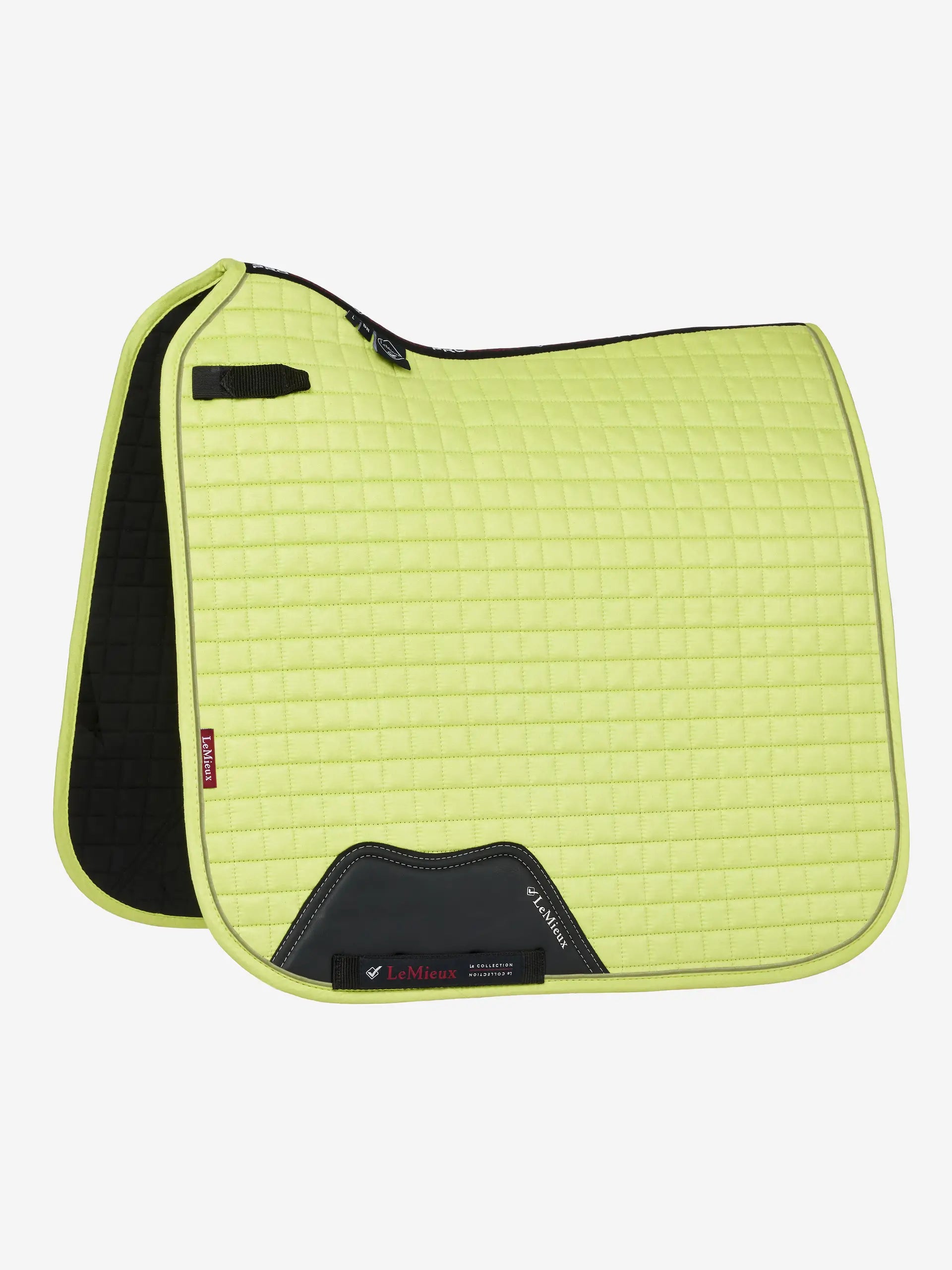 LEMIEUX Suede Dressage Square KIWI | Premium Horse Saddle Pad by Equiflair
