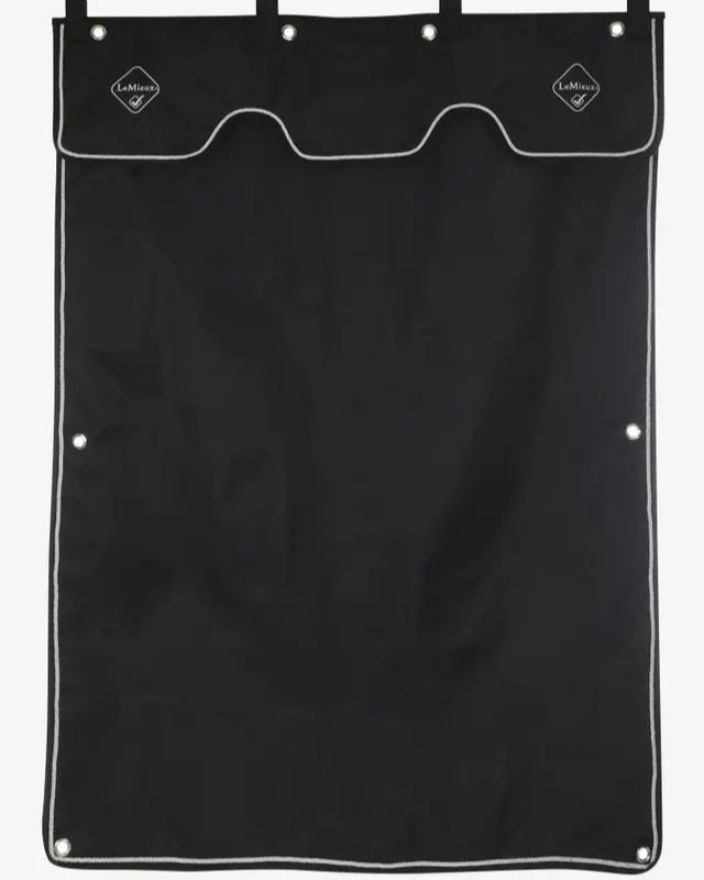 LeMieux Stable Drape Black - Horse Stall Decoration & Protection - Equine Equipment