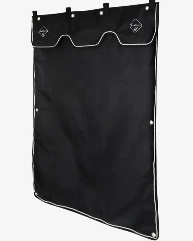 LeMieux Stable Drape Black | Horse Stall Curtain | Equiflair Saddlery