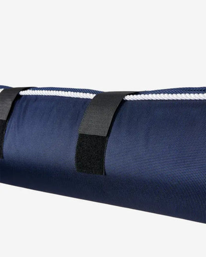 LeMieux Stable Head Protector - Navy Horse Stable Door Safety Barrier with Hook & Loop Tabs