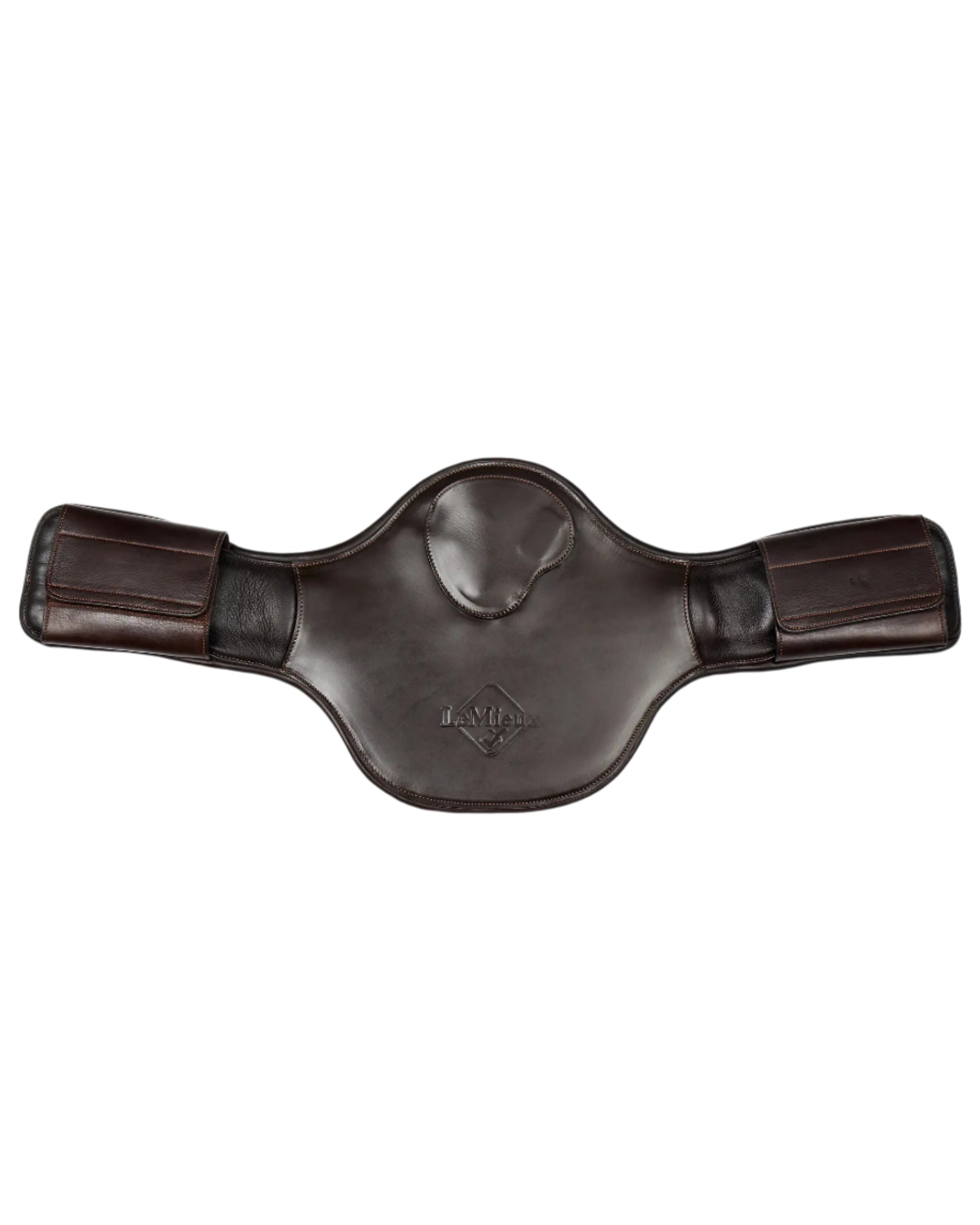 LeMieux Gel-Tek Anatomic Short Stud Girth with Magnet Brown