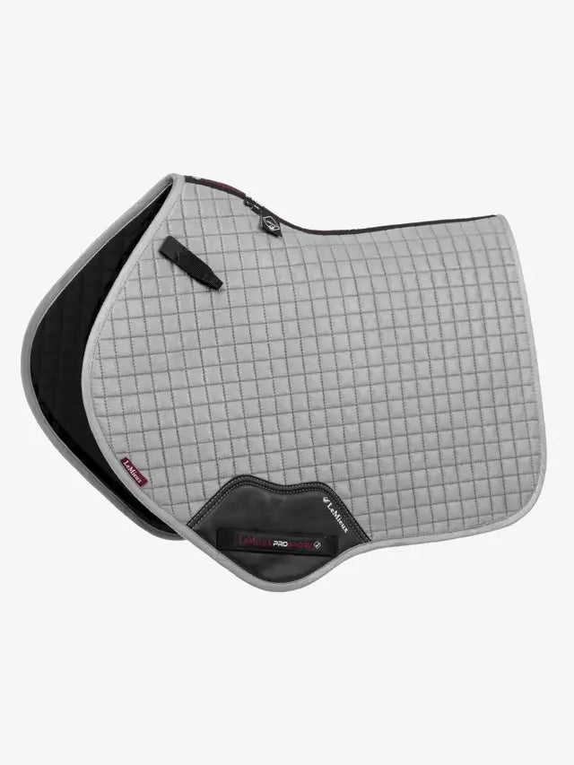 LeMieux Suede Close Contact Square Grey