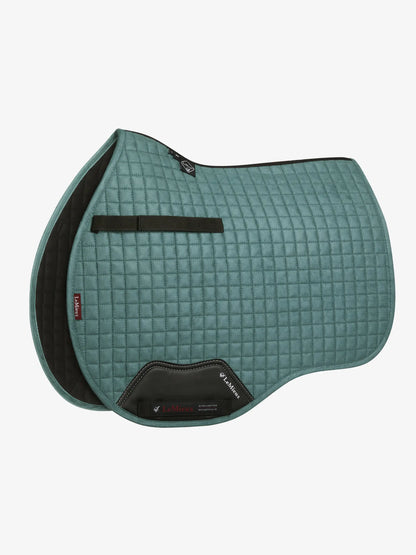 LeMieux Suede GP Square Saddle Pad - Sage Green | Equiflair Equestrian Shop