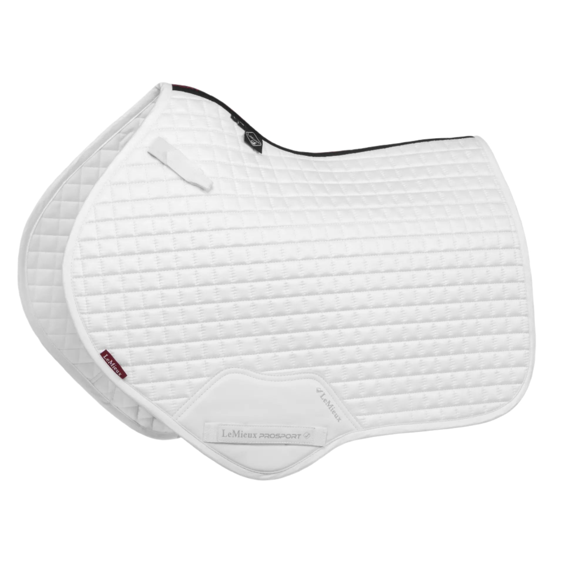 LeMieux Suede Close Contact Square White