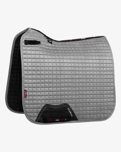 Lemieux Suede Dressage Square Grey Saddle Pad | Equiflair Horse Riding Equipment