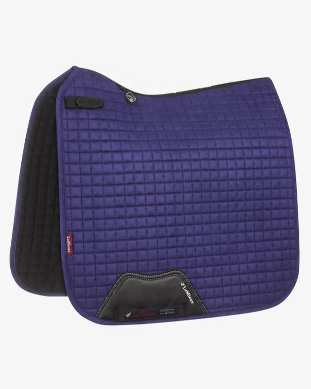 LeMieux Suede Dressage Square Ink Blue