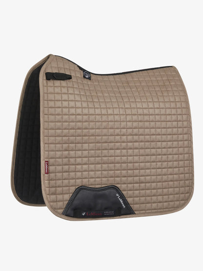 Lemieux Suede Dressage Square Mink - Dressage Saddle Pad | Equiflair