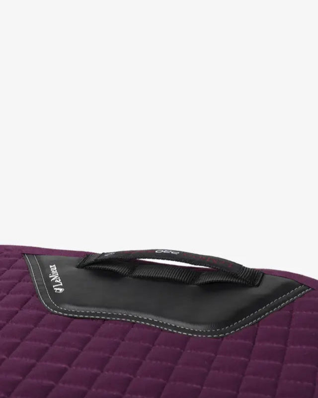 LeMieux Suede Dressage Square Plum