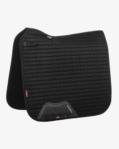 LeMieux Suede Dressage Square Black