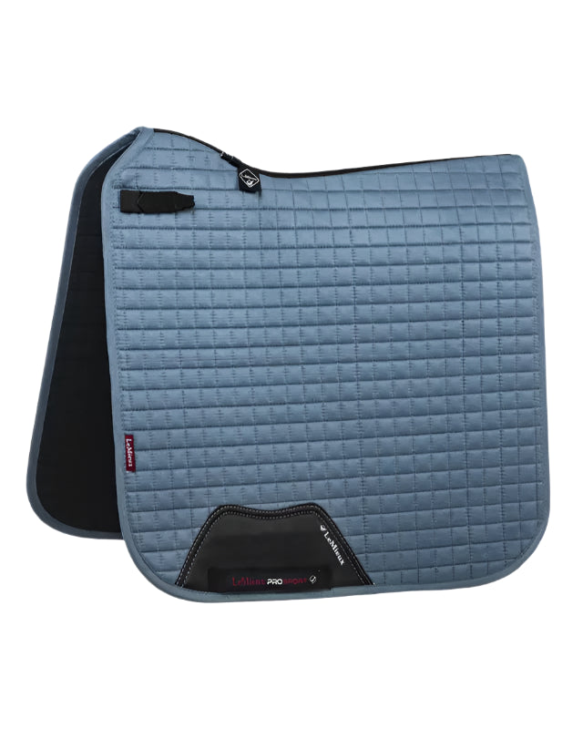LeMieux Suede Dressage Square Ice Blue