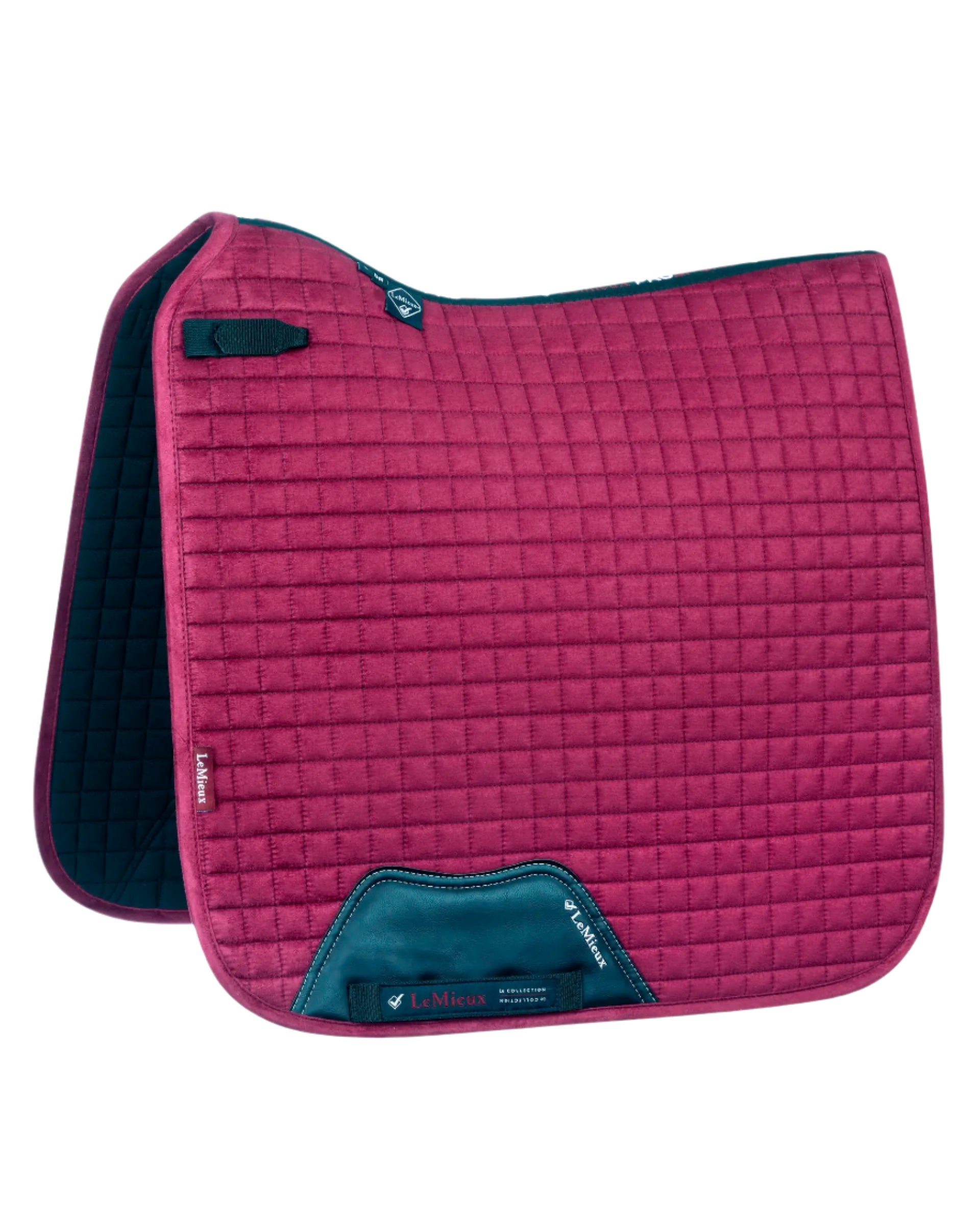 LeMieux Suede Dressage Square Mulberry