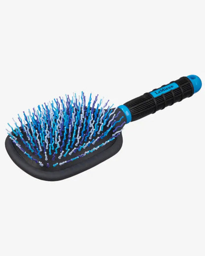 Lemieux Tangle Tidy Brush Blue | Pet Hair Brush | Horse Grooming Brush | Detangling Brush | Equiflair