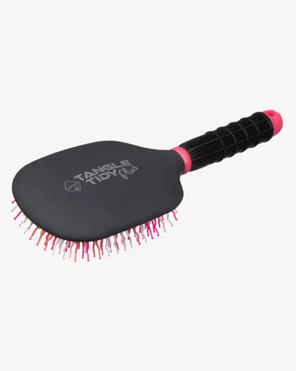 Lemieux Tangle Tidy Plus Pink Grooming Brush - Detangling Hair, Manes & Tails for Horses and Pets