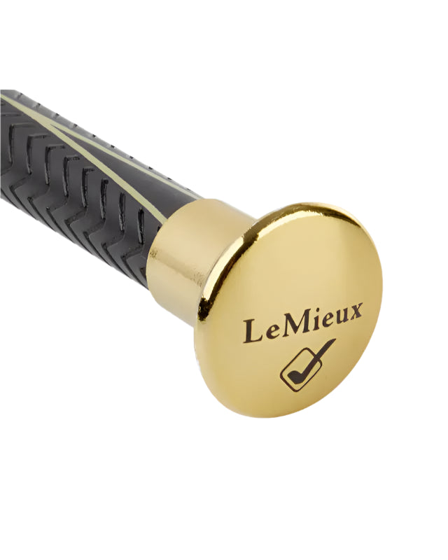 LeMieux Legrip Jumping Whip - Brown Equestrian Riding Crop