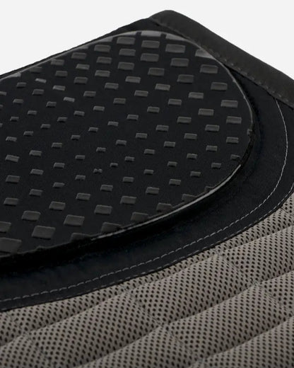 LeMieux Le Cool Grip Dressage Pad Grey: Anti-Slip Silicone & Cooling Saddle Pad
