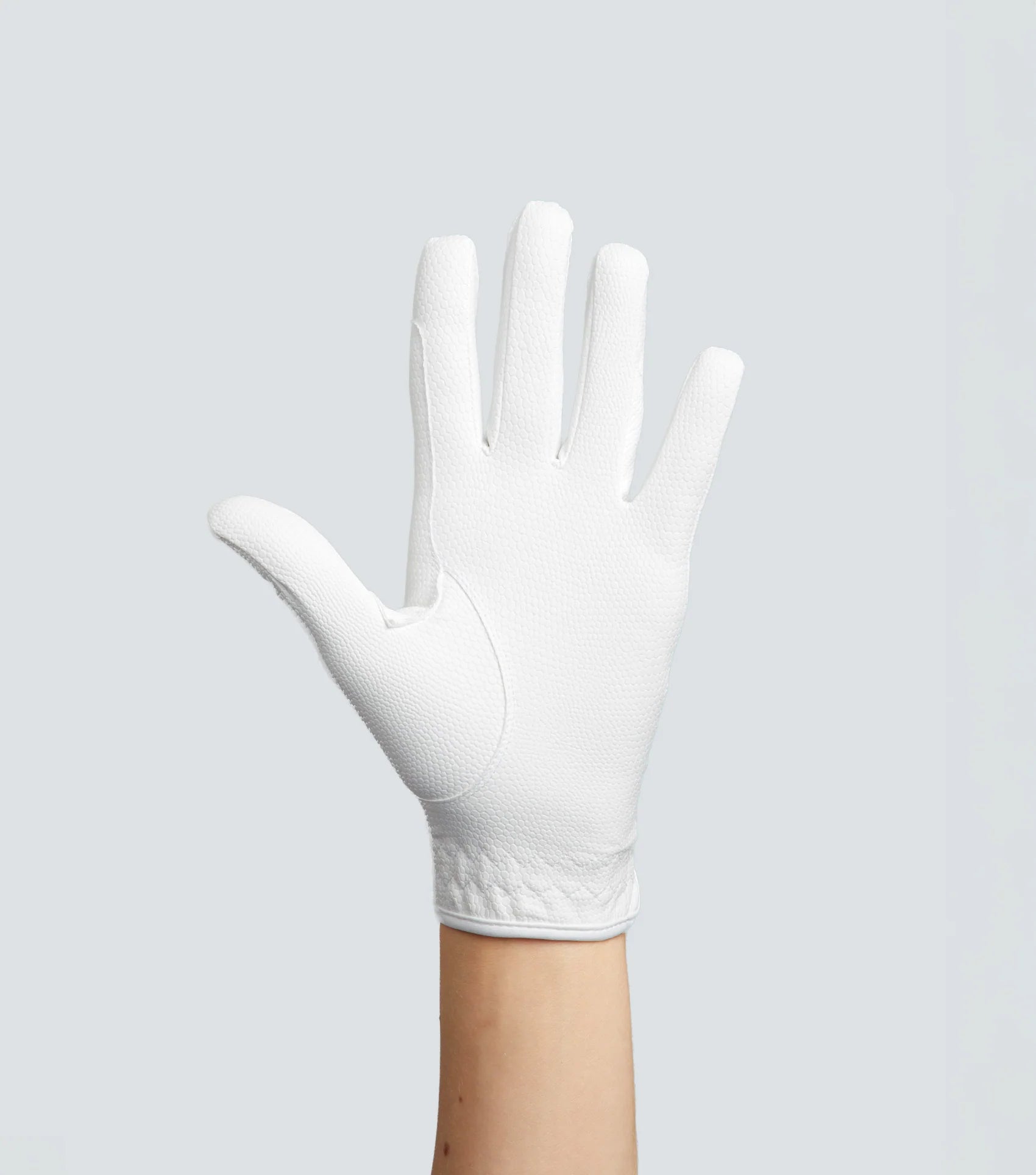 Junior Riding Gloves White - Equiflair: Metaro Equine Gloves Touch Screen. Premium Horse Riding Glove for Kids & Teens