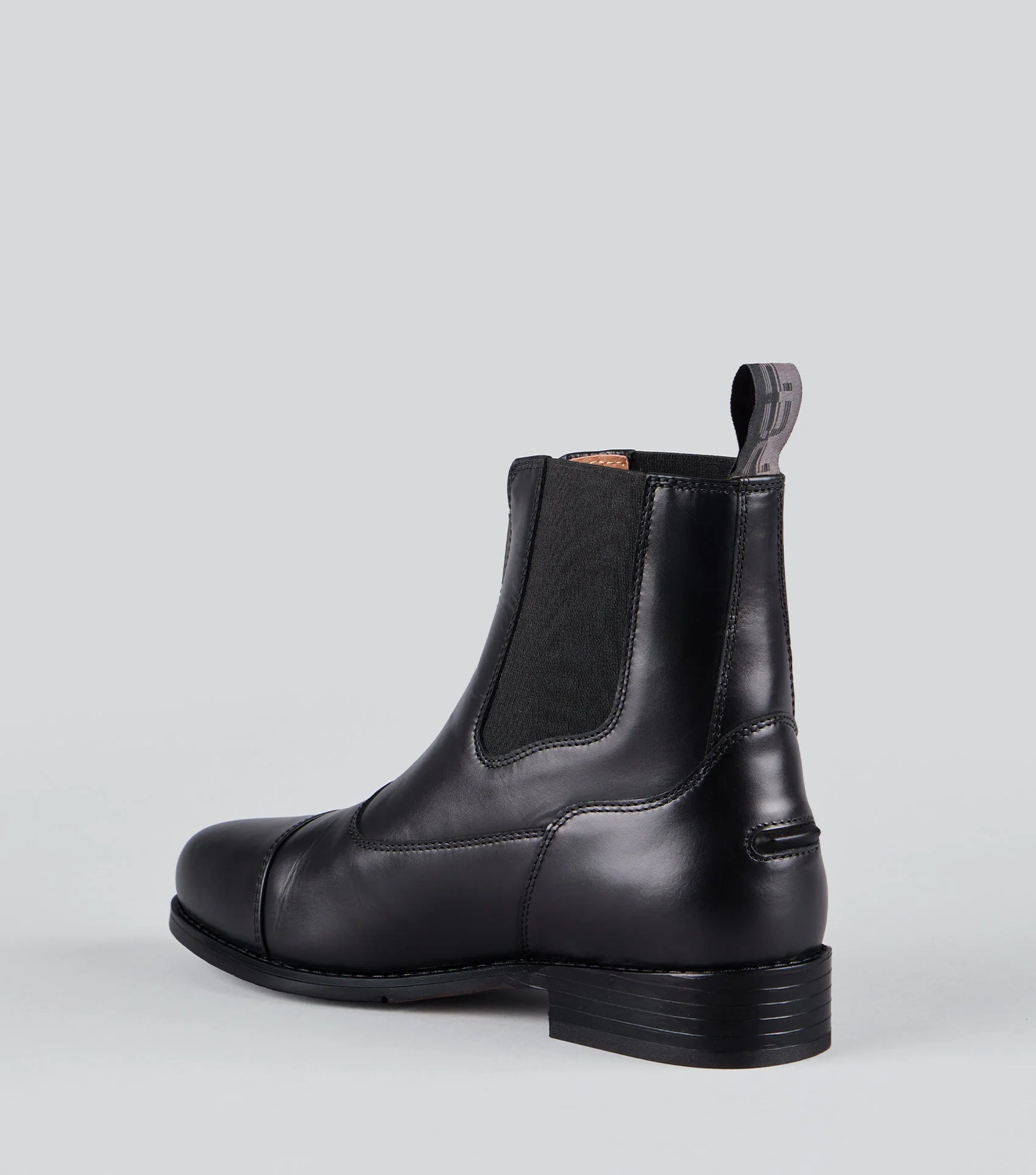 PREMIER EQUINE MIMAS Black Leather Paddock Boot - Equestrian Riding Boots