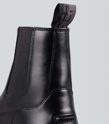Premier Equine Mimas Black Leather Paddock Boots - Equestrian Footwear