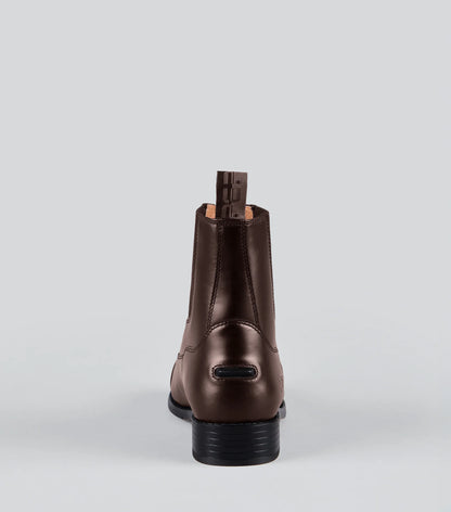 Premier Equine Mimas Brown Leather Paddock Boots - Stylish Equestrian Footwear