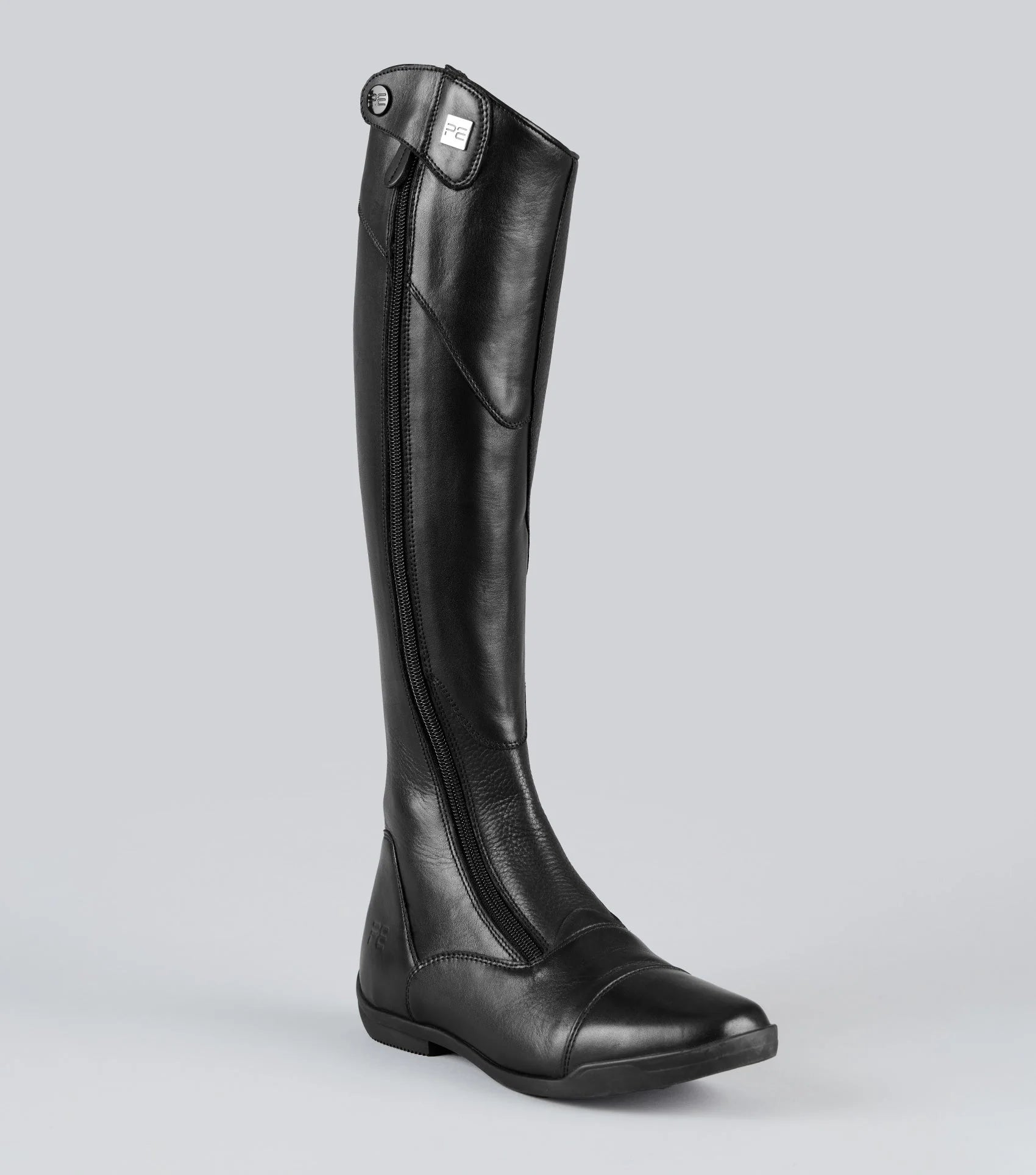 Premier Equine Modus Black Leather Tall Riding Boots for Women | Dressage & Jumping