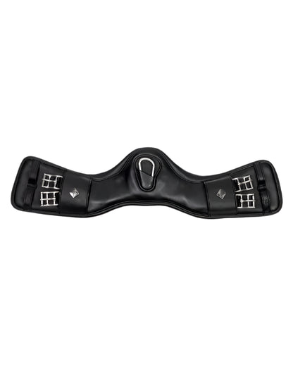 LeMieux Gel-Tek Anatomic Mono Girth - Black. Horse Girth for saddle stability and comfort. Equestrian equipment.