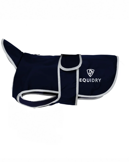 EQUIDRY Waterproof Dog Coat Navy/Navy