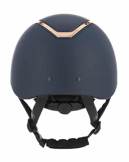 Charles Owen Kylo EQx Helmet Navy Matte/Rose Gold