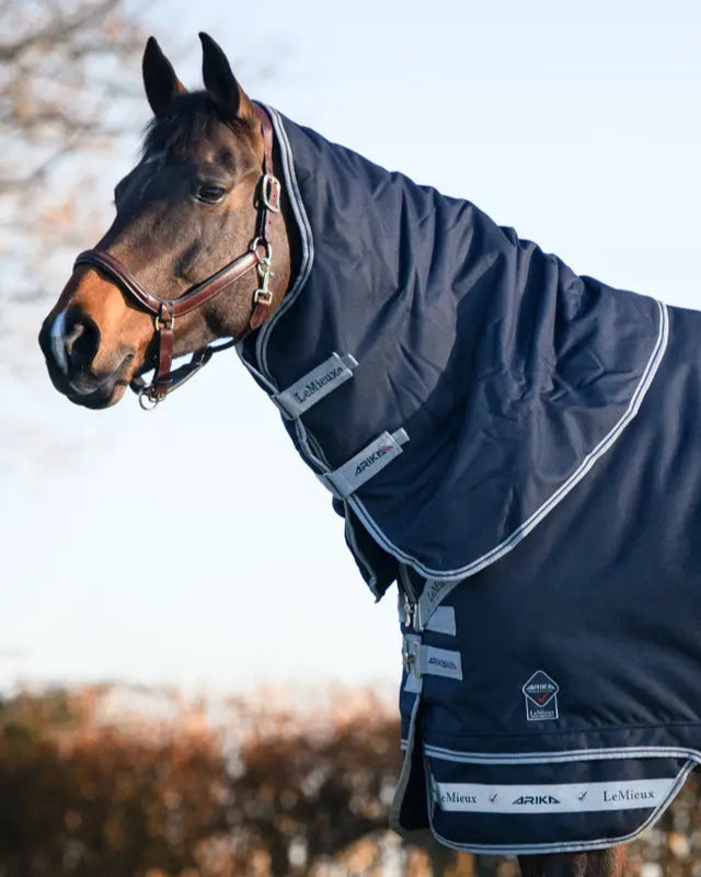 LeMieux Arika Storm-Tek Neck Cover 50g Navy