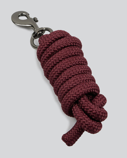 Premier Equine Necto 3D Mesh Burgundy Head Collar with Lead Rope | Equestrian Equipment