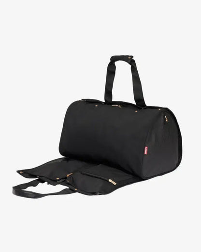 LeMieux Luxe Show Jacket Duffle Bag Black: Wrinkle-Free Travel for Show Clothes