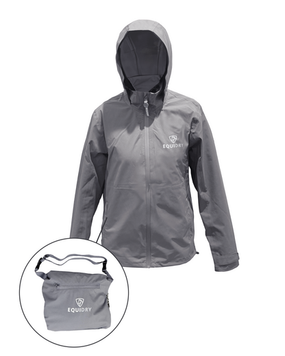 EQUIDRY Nimbus Pack Away Jacket Men's Grey