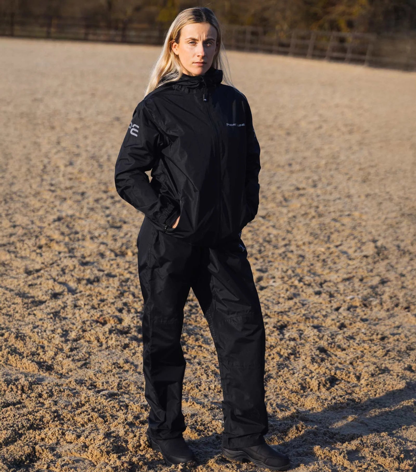 Premier Equine Nox Duo Waterproof Jacket Black