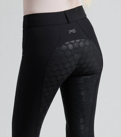 Premier Equine Ofena Black Full Seat Riding Breeches - Women's Equestrian Apparel