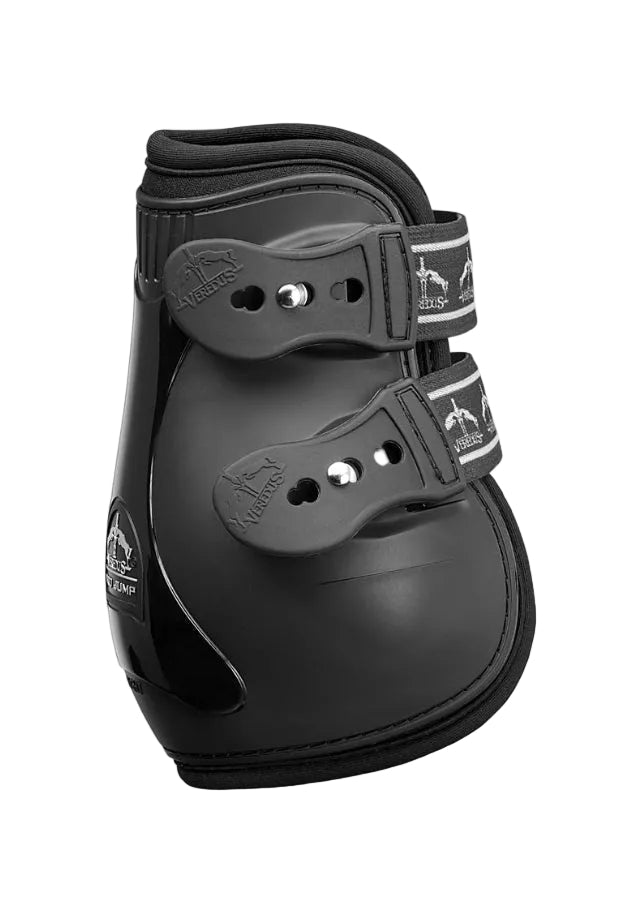 Veredus Pro Jump Elastic Fetlock Boots Black | Equiflair