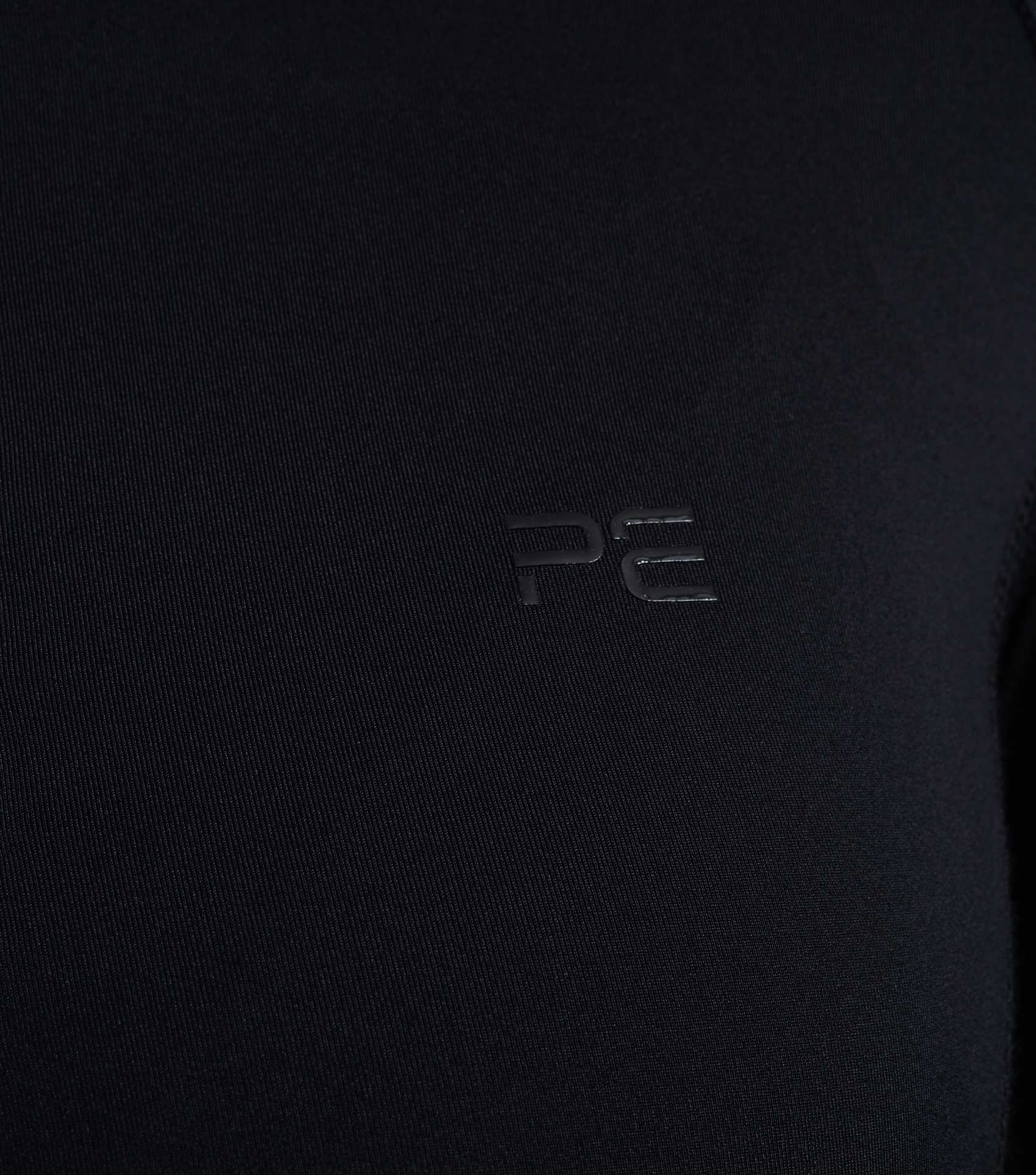 Premier Equine Ombretta Ladies Technical Riding Top Black Details | Close-up