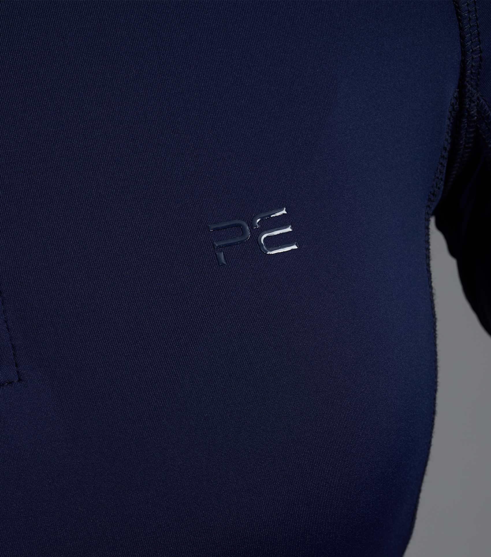 PREMIER EQUINE OMBRETTA LADIES TECHNICAL RIDING TOP NAVY - Equiflair | Performance Base Layer