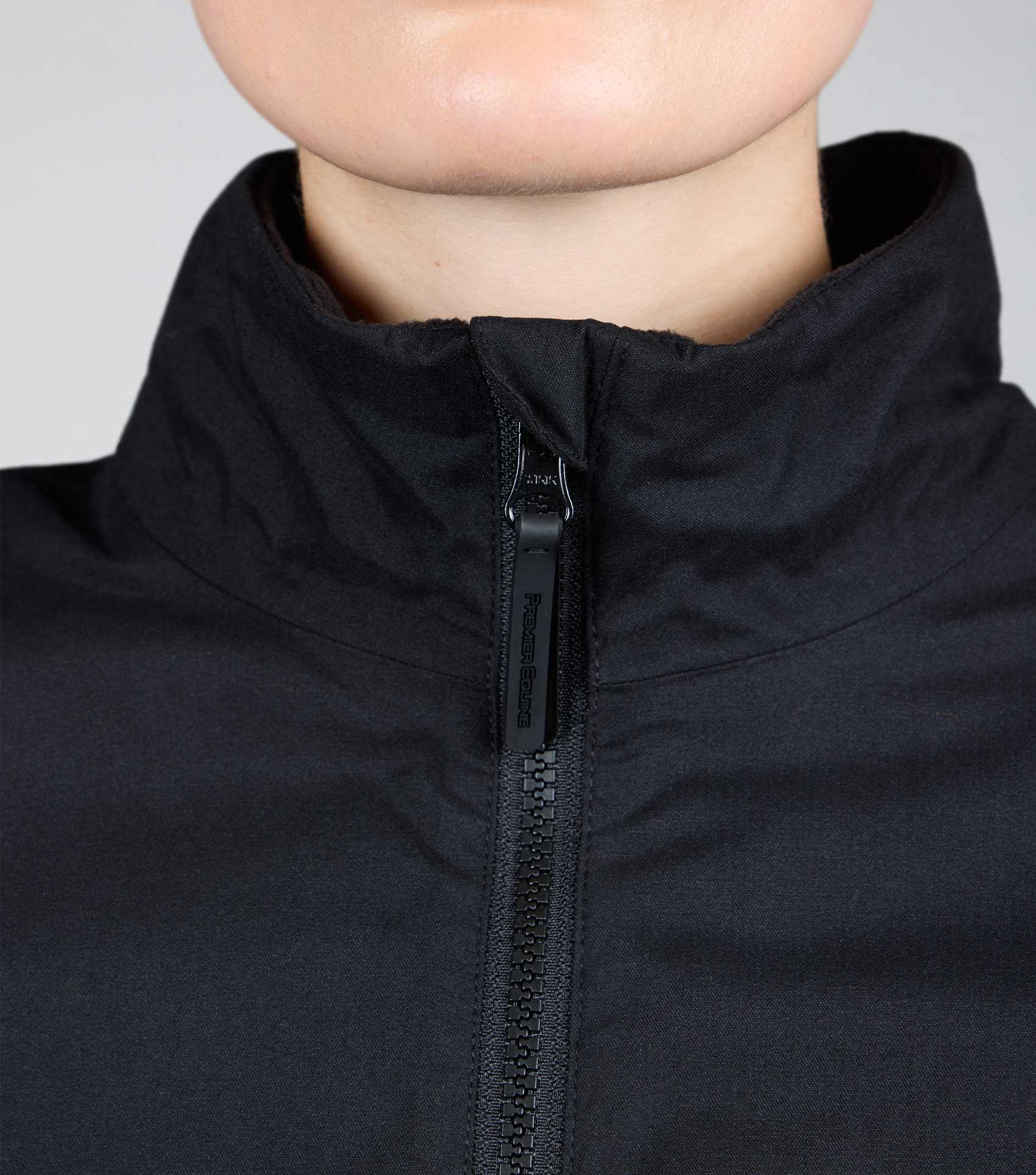 Premier Equine Waterproof Riding Jacket Black - Women's Equestrian Apparel