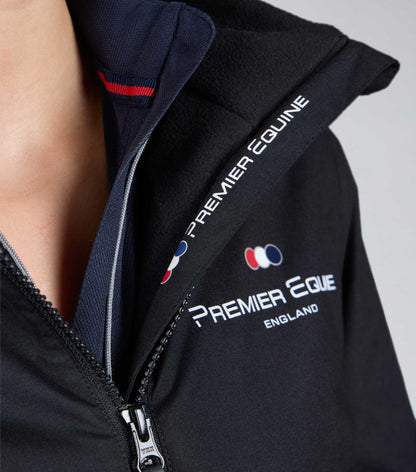 Premier Equine Omnia Women's Waterproof Riding Jacket Black