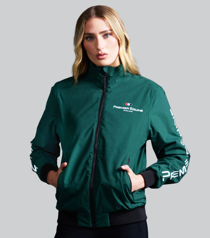 Premier Equine Omnia Women's Waterproof Riding Jacket Green: Equestrian Apparel