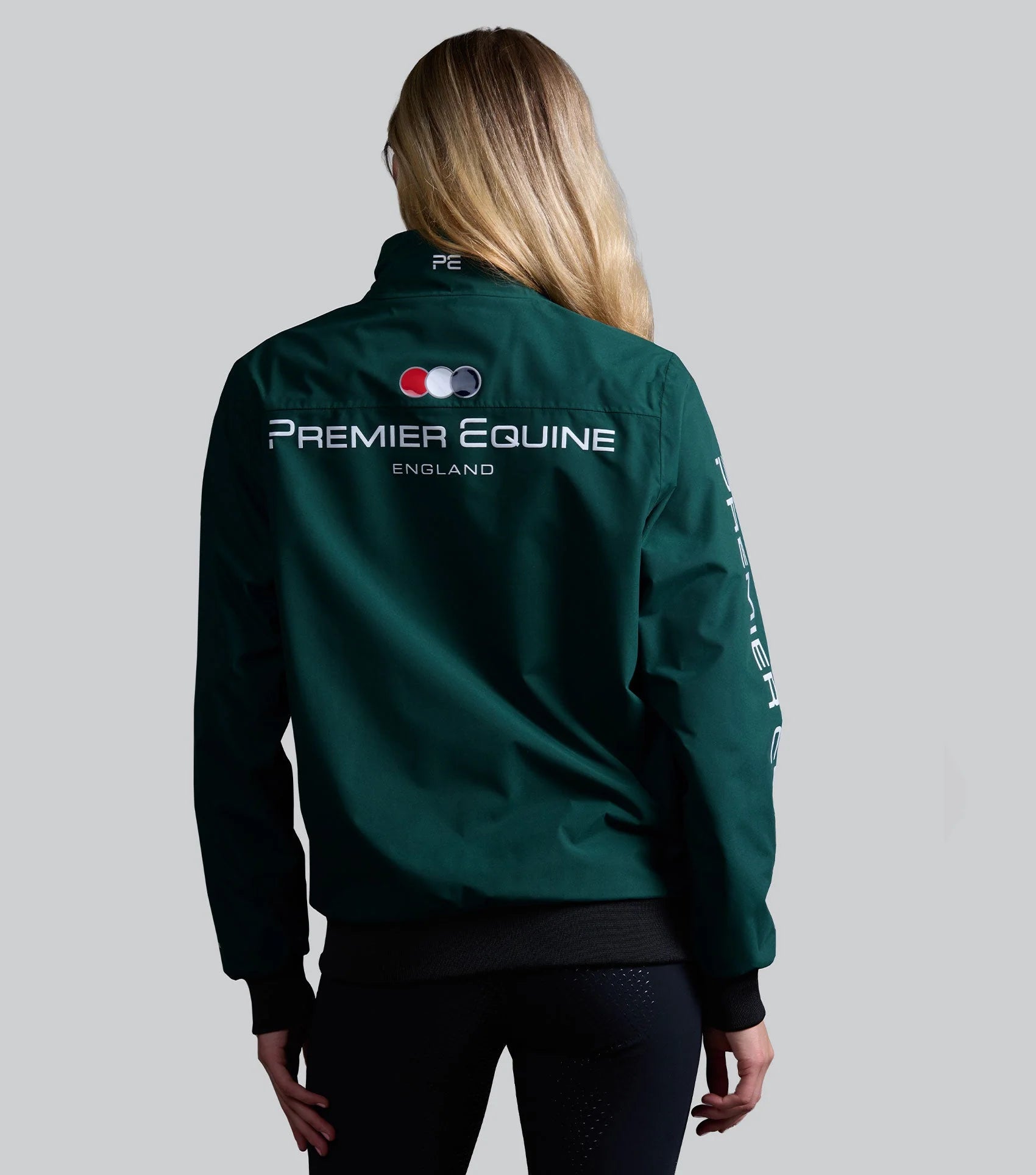Premier Equine Waterproof Riding Jacket - Women's Green Equestrian Jacket