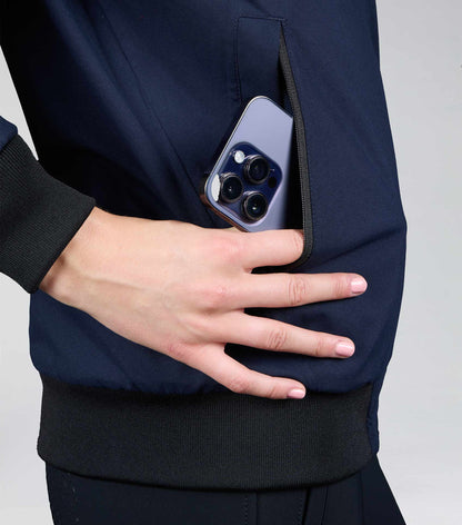 Premier Equine Omnia Waterproof Riding Jacket Navy Women's - Equiflair
