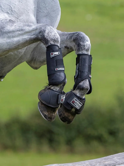Horse Jumping with LeMieux Carbon Air XC Boots for Protection & Support
