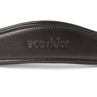 Equiflair CAMEO SUPERLUX Grackle Bridle - Brown Leather Horse Bridle with Sheepskin Pad & Anatomic Headpiece