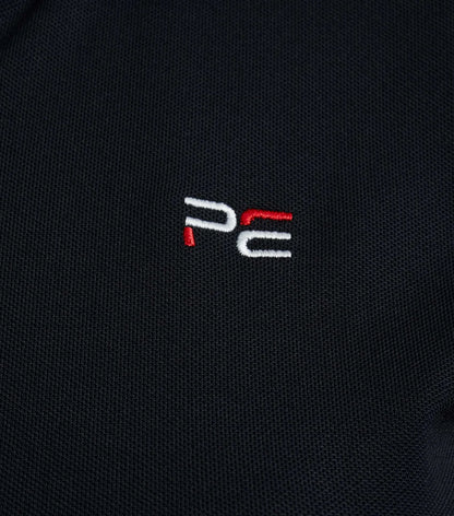 PREMIER EQUINE PE LADIES TEAM POLO SHIRT BLACK - Equestrian Polo Shirt