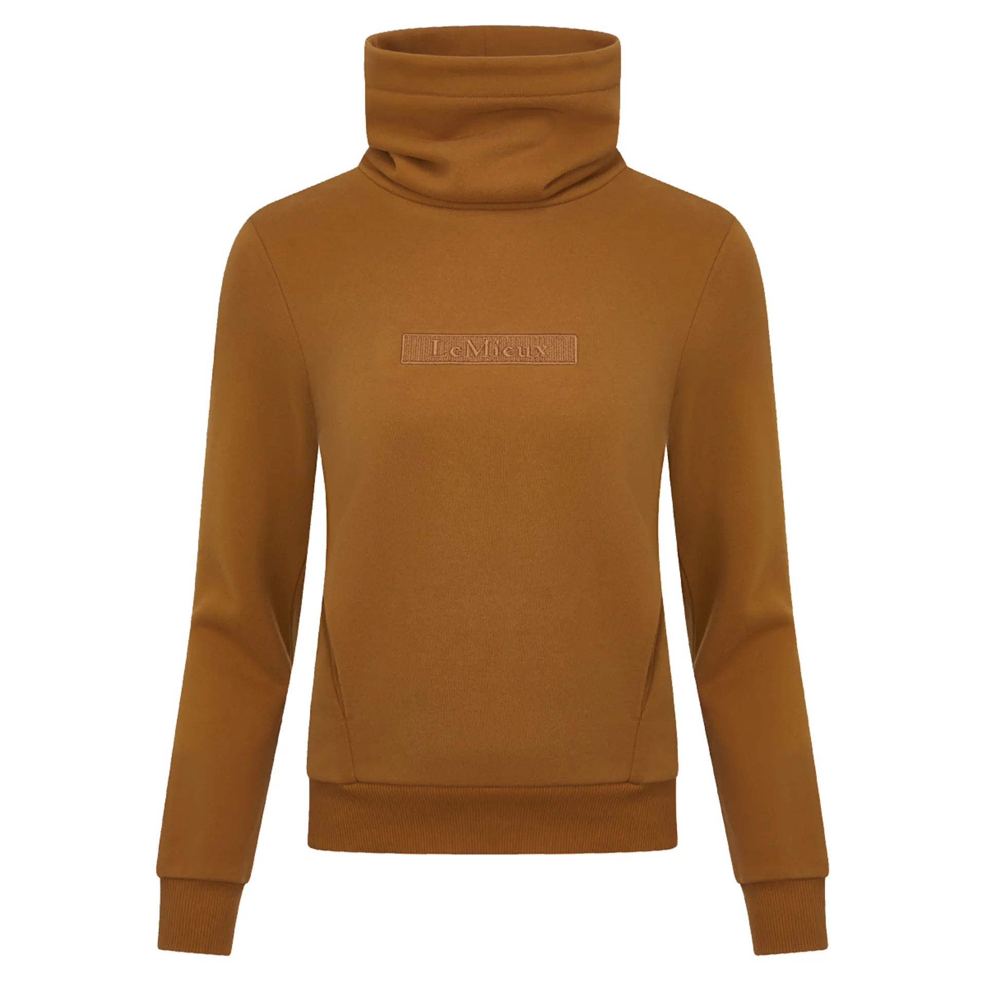 LeMieux Adele Ginger Funnel Neck Sweatshirt: Comfortable & Stylish Equestrian Layering Top for Autumn & Winter