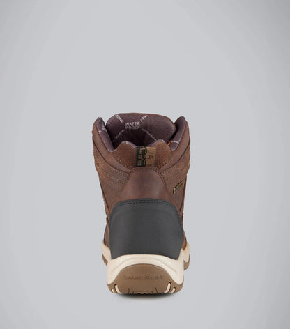 Premier Equine Vinci II brown waterproof laced yard boots