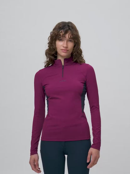 LeMieux Classique Base Layer Blackberry